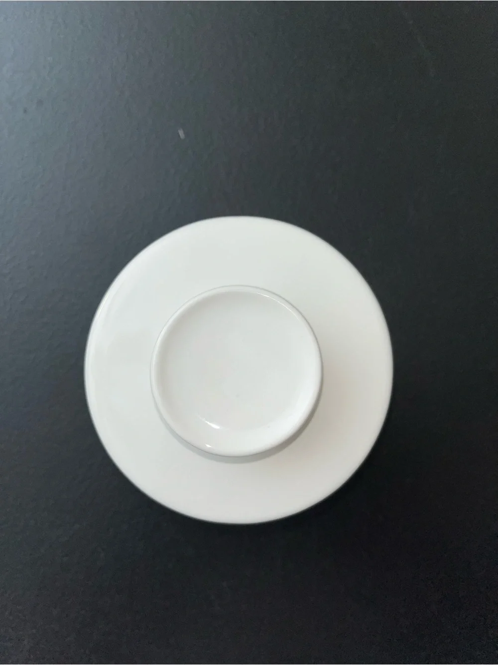 Le Creuset white butter crock